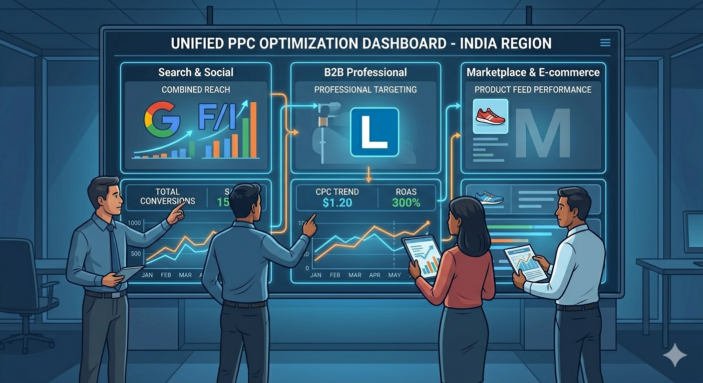 Top platforms for running pay-per-click campaigns in India?
