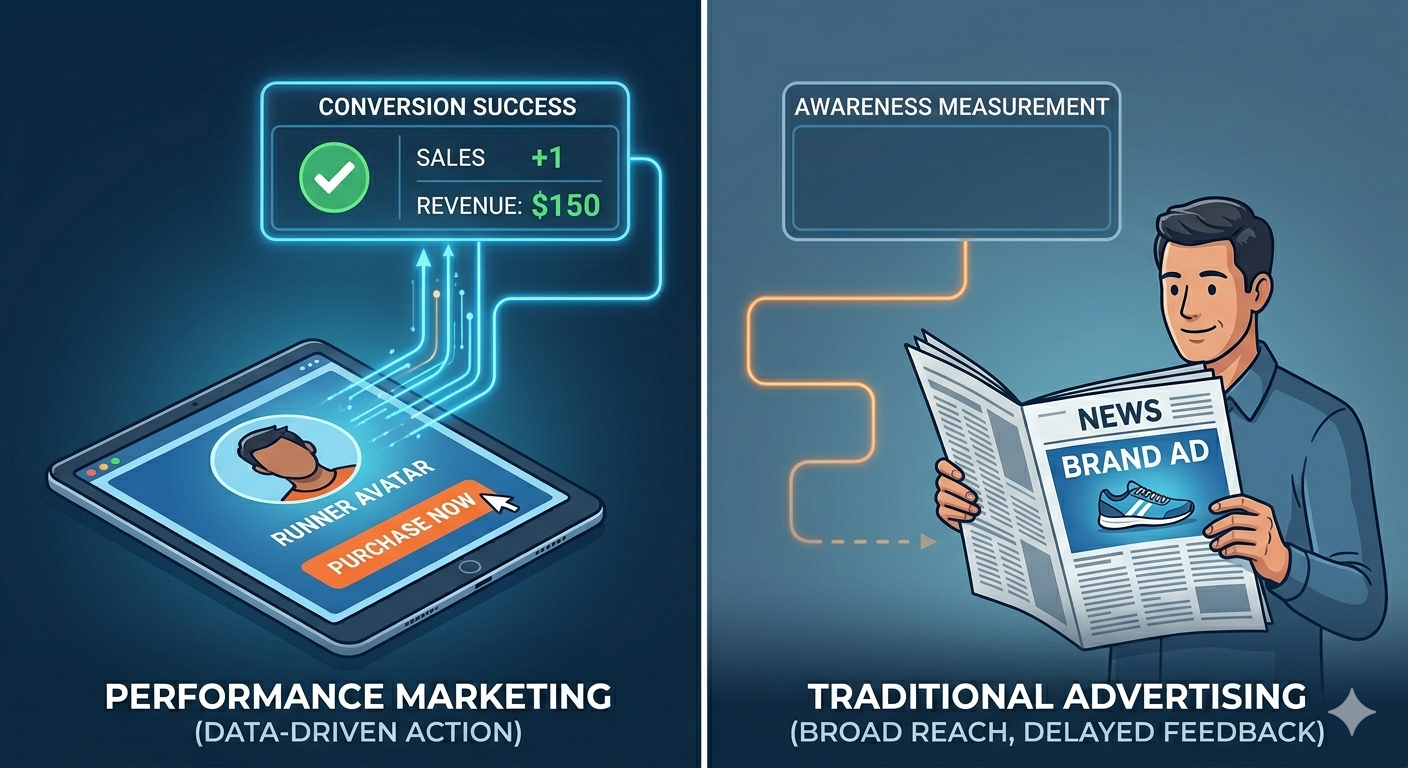 What is Performance Marketing – How does it different from Traditional Advertising?